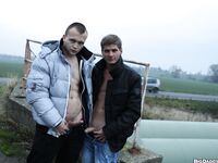 Op11007 - Out In Public - Highway Lovers Fuck Roadside! - Jindra Hojer & Tonny Ross - Nov 23 2012 - BangBros, BigDaddy - Bareback