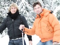 Op11218 - Out In Public - Bare-Back Ski Mountain! - Rado Zuska & Marek Kral - Jan 11 2013 - BangBros, BigDaddy - Big Dick