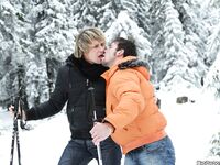 Op11218 - Out In Public - Bare-Back Ski Mountain! - Rado Zuska & Marek Kral - Jan 11 2013 - BangBros, BigDaddy - Big Dick