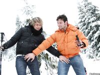 Op11218 - Out In Public - Bare-Back Ski Mountain! - Rado Zuska & Marek Kral - Jan 11 2013 - BangBros, BigDaddy - Big Dick