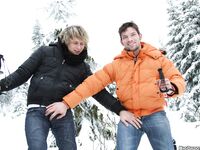 Op11218 - Out In Public - Bare-Back Ski Mountain! - Rado Zuska & Marek Kral - Jan 11 2013 - BangBros, BigDaddy - Big Dick