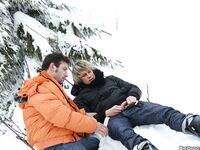 Op11218 - Out In Public - Bare-Back Ski Mountain! - Rado Zuska & Marek Kral - Jan 11 2013 - BangBros, BigDaddy - Big Dick