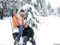Op11218 - Out In Public - Bare-Back Ski Mountain! - Rado Zuska & Marek Kral - Jan 11 2013 - BangBros, BigDaddy - Big Dick