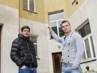 Op11425 - Out In Public - Getting Ass In The Staircase Of The Projects Somewhere In Europe - Drago Lembeck & Tonny Ross - Mar 1 2013 - BangBros, BigDaddy - Massage