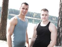 Op11735 - Out In Public - Two Dudes Have Hardcore Sex On The Public Beach - Paul Fresh & Rusty Taylor - May 24 2013 - BangBros, BigDaddy - BlowJob