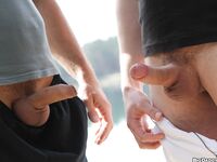 Op11735 - Out In Public - Two Dudes Have Hardcore Sex On The Public Beach - Paul Fresh & Rusty Taylor - May 24 2013 - BangBros, BigDaddy - BlowJob