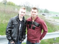 Op11761 - Out In Public - Men Fucking On The Road - Thomas Finn & Justin Conway - May 10 2013 - BangBros, BigDaddy - HandJob