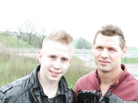 Op11761 - Out In Public - Men Fucking On The Road - Thomas Finn & Justin Conway - May 10 2013 - BangBros, BigDaddy - HandJob