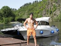 Op11849 - Out In Public - Two Dudes Have Anal Sex On The Boat! - Rudy Bodlak & Michael Lope - Jun 21 2013 - BangBros, BigDaddy - Posing