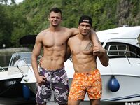 Op11849 - Out In Public - Two Dudes Have Anal Sex On The Boat! - Rudy Bodlak & Michael Lope - Jun 21 2013 - BangBros, BigDaddy - Posing