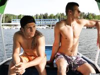 Op11849 - Out In Public - Two Dudes Have Anal Sex On The Boat! - Rudy Bodlak & Michael Lope - Jun 21 2013 - BangBros, BigDaddy - Posing