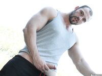 Op11980 - Out In Public - Muscle-Men Have Anal Sex In Public - Rudy Bodlak & Tomas Friedel - Jul 5 2013 - BangBros, BigDaddy - BlowJob