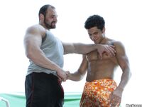 Op11980 - Out In Public - Muscle-Men Have Anal Sex In Public - Rudy Bodlak & Tomas Friedel - Jul 5 2013 - BangBros, BigDaddy - BlowJob