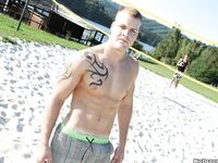 Op12295 - Out In Public - Volley-Ball & Some Dick! - Paul Fresh & Michael Lope - Sep 20 2013 - BangBros, BigDaddy - Posing