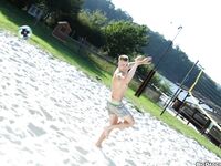 Op12295 - Out In Public - Volley-Ball & Some Dick! - Paul Fresh & Michael Lope - Sep 20 2013 - BangBros, BigDaddy - Posing