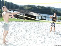 Op12295 - Out In Public - Volley-Ball & Some Dick! - Paul Fresh & Michael Lope - Sep 20 2013 - BangBros, BigDaddy - Posing