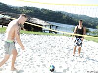 Op12295 - Out In Public - Volley-Ball & Some Dick! - Paul Fresh & Michael Lope - Sep 20 2013 - BangBros, BigDaddy - Posing