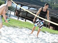 Op12295 - Out In Public - Volley-Ball & Some Dick! - Paul Fresh & Michael Lope - Sep 20 2013 - BangBros, BigDaddy - Posing