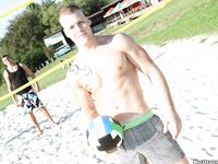 Op12295 - Out In Public - Volley-Ball & Some Dick! - Paul Fresh & Michael Lope - Sep 20 2013 - BangBros, BigDaddy - Posing