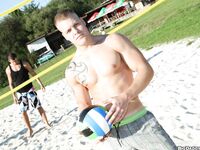 Op12295 - Out In Public - Volley-Ball & Some Dick! - Paul Fresh & Michael Lope - Sep 20 2013 - BangBros, BigDaddy - Posing