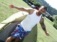 Op12298 - Out In Public - Camp-Site Anal Fucking - Mickey Stella & Rusty Taylor - Sep 27 2013 - BangBros, BigDaddy - Kissing