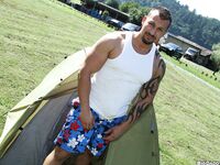 Op12298 - Out In Public - Camp-Site Anal Fucking - Mickey Stella & Rusty Taylor - Sep 27 2013 - BangBros, BigDaddy - Kissing