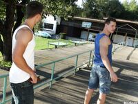 Op12358 - Out In Public - Amateur Euro Dudes Fuck In Public - Thomas Finn & Jan Faust - Oct 11 2013 - BangBros, BigDaddy - Anal Sex