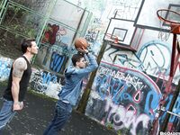 Op12460 - Out In Public - Anal Sex After A Basketball Game! - Ryan Olsen & Rado Zuska - Nov 15 2013 - BangBros, BigDaddy - Outdoors