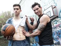 Op12460 - Out In Public - Anal Sex After A Basketball Game! - Ryan Olsen & Rado Zuska - Nov 15 2013 - BangBros, BigDaddy - Outdoors