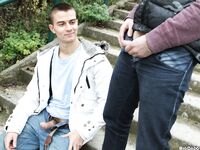 Op12552 - Out In Public - Two Sexy Amateur Studs Fucking In Public! - Jan Faust & Danek Gyor - Nov 29 2013 - BangBros, BigDaddy - Tattoos