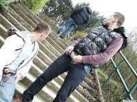 Op12552 - Out In Public - Two Sexy Amateur Studs Fucking In Public! - Jan Faust & Danek Gyor - Nov 29 2013 - BangBros, BigDaddy - Tattoos