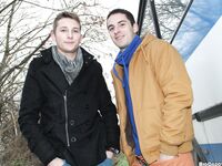 Op12640 - Out In Public - Two Sexy Hunks Fuck Outdoors For Money!! - Petr Milovec & Dion Jet - Dec 20 2013 - BangBros, BigDaddy - Uncut