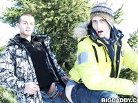Op12698 - Out In Public - Snow Bunnies Anal Sex - Jan Faust & David Ballard - Jan 3 2014 - BangBros, BigDaddy - HandJob
