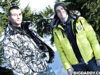 Op12698 - Out In Public - Snow Bunnies Anal Sex - Jan Faust & David Ballard - Jan 3 2014 - BangBros, BigDaddy - HandJob