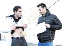 Op12710 - Out In Public - Hitch Hikers Love The Dick! - Chris Reed & Matt Boner - Jan 17 2014 - BangBros, BigDaddy - Muscles