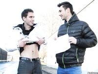 Op12710 - Out In Public - Hitch Hikers Love The Dick! - Chris Reed & Matt Boner - Jan 17 2014 - BangBros, BigDaddy - Muscles