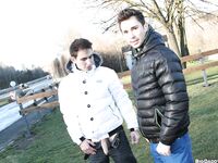 Op12710 - Out In Public - Hitch Hikers Love The Dick! - Chris Reed & Matt Boner - Jan 17 2014 - BangBros, BigDaddy - Muscles