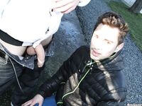Op12710 - Out In Public - Hitch Hikers Love The Dick! - Chris Reed & Matt Boner - Jan 17 2014 - BangBros, BigDaddy - Muscles