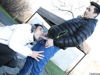 Op12710 - Out In Public - Hitch Hikers Love The Dick! - Chris Reed & Matt Boner - Jan 17 2014 - BangBros, BigDaddy - Muscles