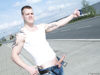 Op13095 - Out In Public - Hitchhiking For Outdoor Anal Sex From Dudes! - Paul Fresh & Nathan Levi - May 2 2014 - BangBros, BigDaddy - BangBros