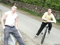 Op13102 - Out In Public - Outdoor Anal Sex On The Bike Trails - Thomas Finn & Peter Filo - May 9 2014 - BangBros, BigDaddy - Massage