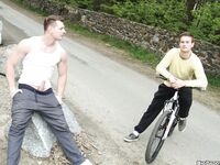 Op13102 - Out In Public - Outdoor Anal Sex On The Bike Trails - Thomas Finn & Peter Filo - May 9 2014 - BangBros, BigDaddy - Massage