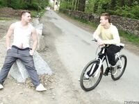 Op13102 - Out In Public - Outdoor Anal Sex On The Bike Trails - Thomas Finn & Peter Filo - May 9 2014 - BangBros, BigDaddy - Massage