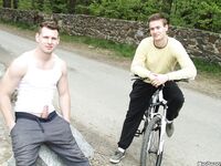 Op13102 - Out In Public - Outdoor Anal Sex On The Bike Trails - Thomas Finn & Peter Filo - May 9 2014 - BangBros, BigDaddy - Massage
