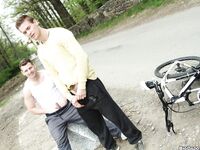 Op13102 - Out In Public - Outdoor Anal Sex On The Bike Trails - Thomas Finn & Peter Filo - May 9 2014 - BangBros, BigDaddy - Massage