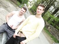 Op13102 - Out In Public - Outdoor Anal Sex On The Bike Trails - Thomas Finn & Peter Filo - May 9 2014 - BangBros, BigDaddy - Massage