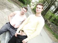 Op13102 - Out In Public - Outdoor Anal Sex On The Bike Trails - Thomas Finn & Peter Filo - May 9 2014 - BangBros, BigDaddy - Massage