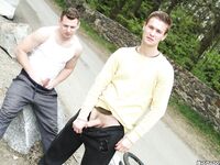 Op13102 - Out In Public - Outdoor Anal Sex On The Bike Trails - Thomas Finn & Peter Filo - May 9 2014 - BangBros, BigDaddy - Massage