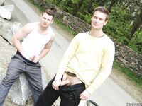 Op13102 - Out In Public - Outdoor Anal Sex On The Bike Trails - Thomas Finn & Peter Filo - May 9 2014 - BangBros, BigDaddy - Massage