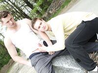 Op13102 - Out In Public - Outdoor Anal Sex On The Bike Trails - Thomas Finn & Peter Filo - May 9 2014 - BangBros, BigDaddy - Massage